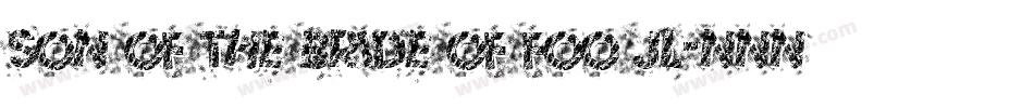 Son of the Bride of Foo JL字体转换